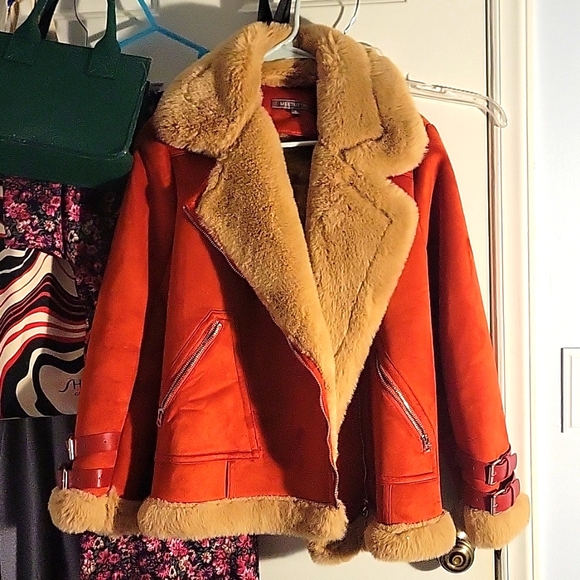 MeetMetro Jackets & Blazers - Heavy faux fur jacket